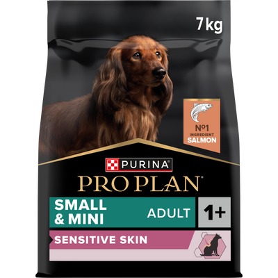 PURINA PRO PLAN Small & Mini Adult Dog Sensitive Skin Rikt på lax