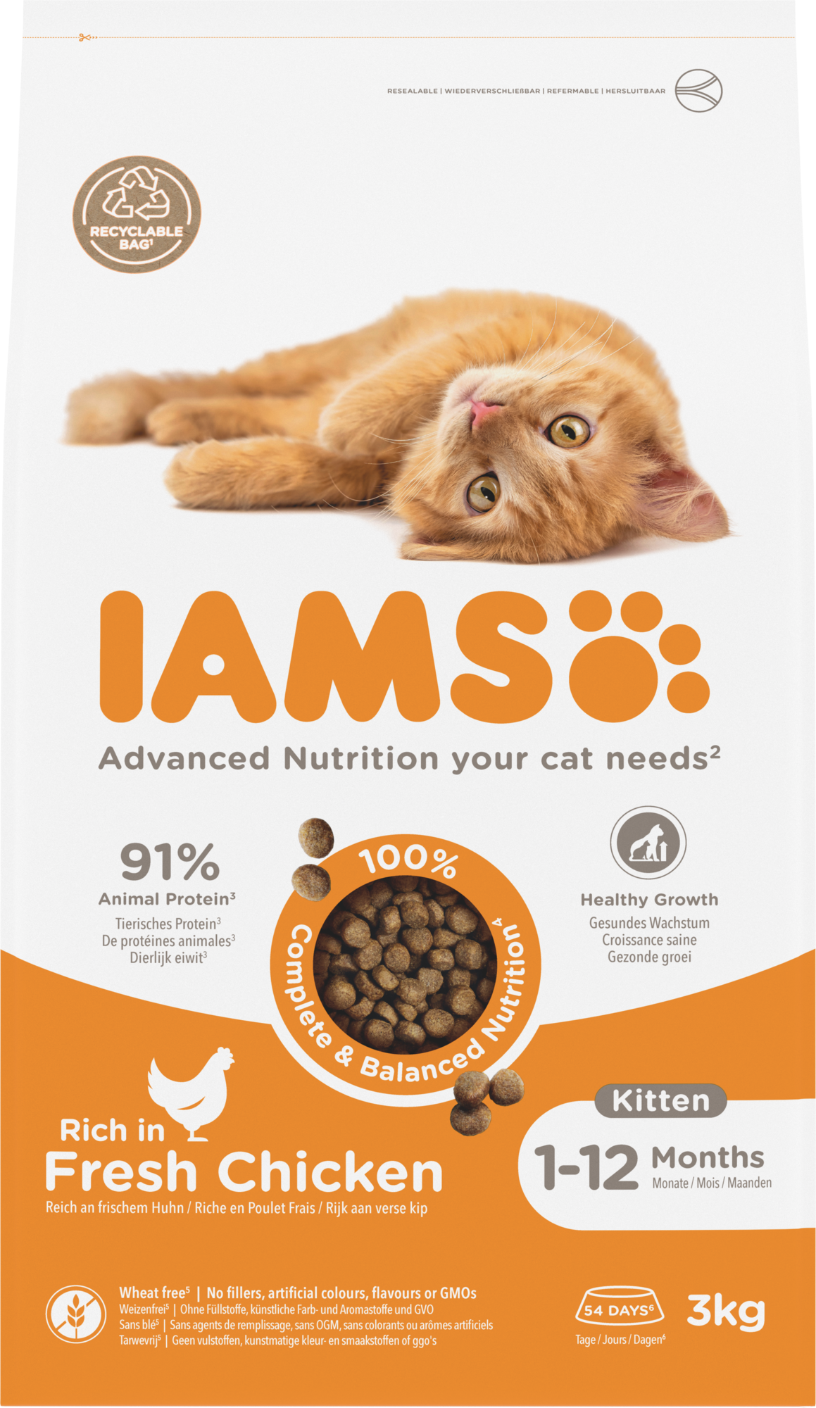 Iams Cat Kitten Chicken