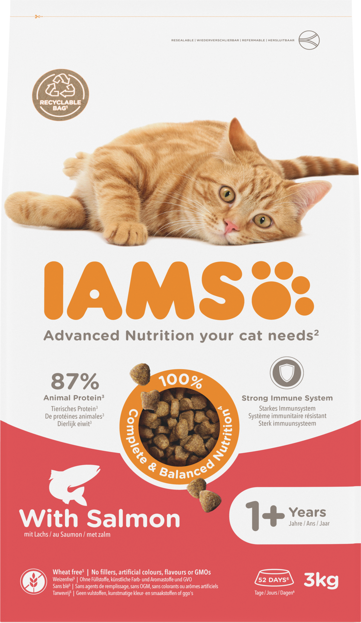 Iams Cat Adult Salmon