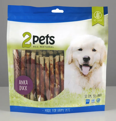 2pets Tuggpinne mald, anka 30-pack