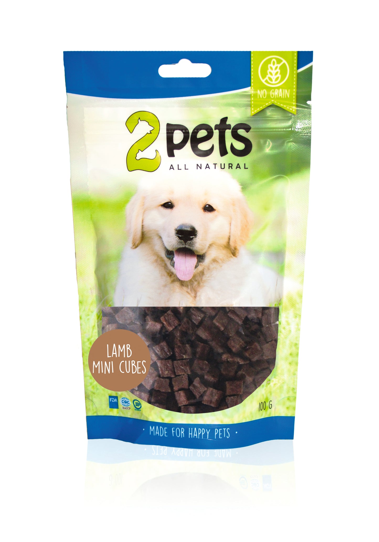 2pets Dogsnack Lamb MiniCubes