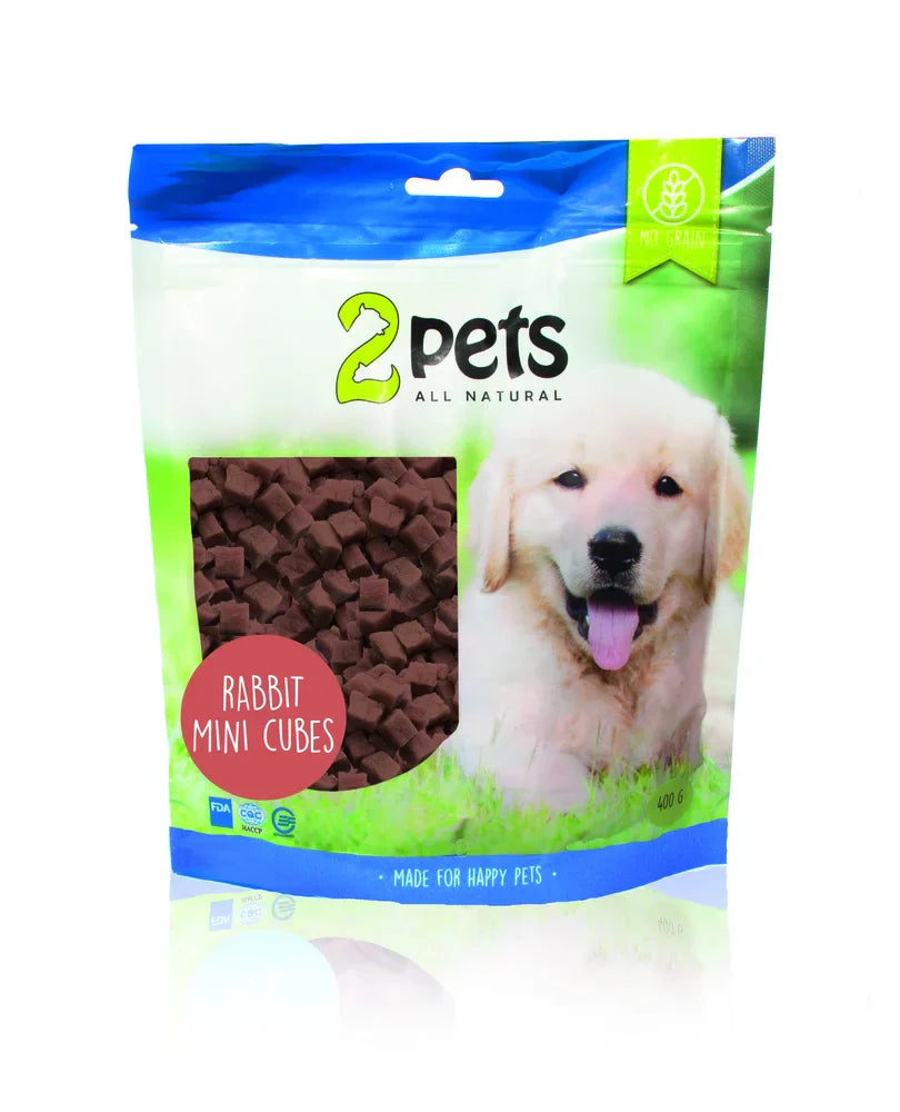 2pets Dogsnack Rabbit MiniCubes