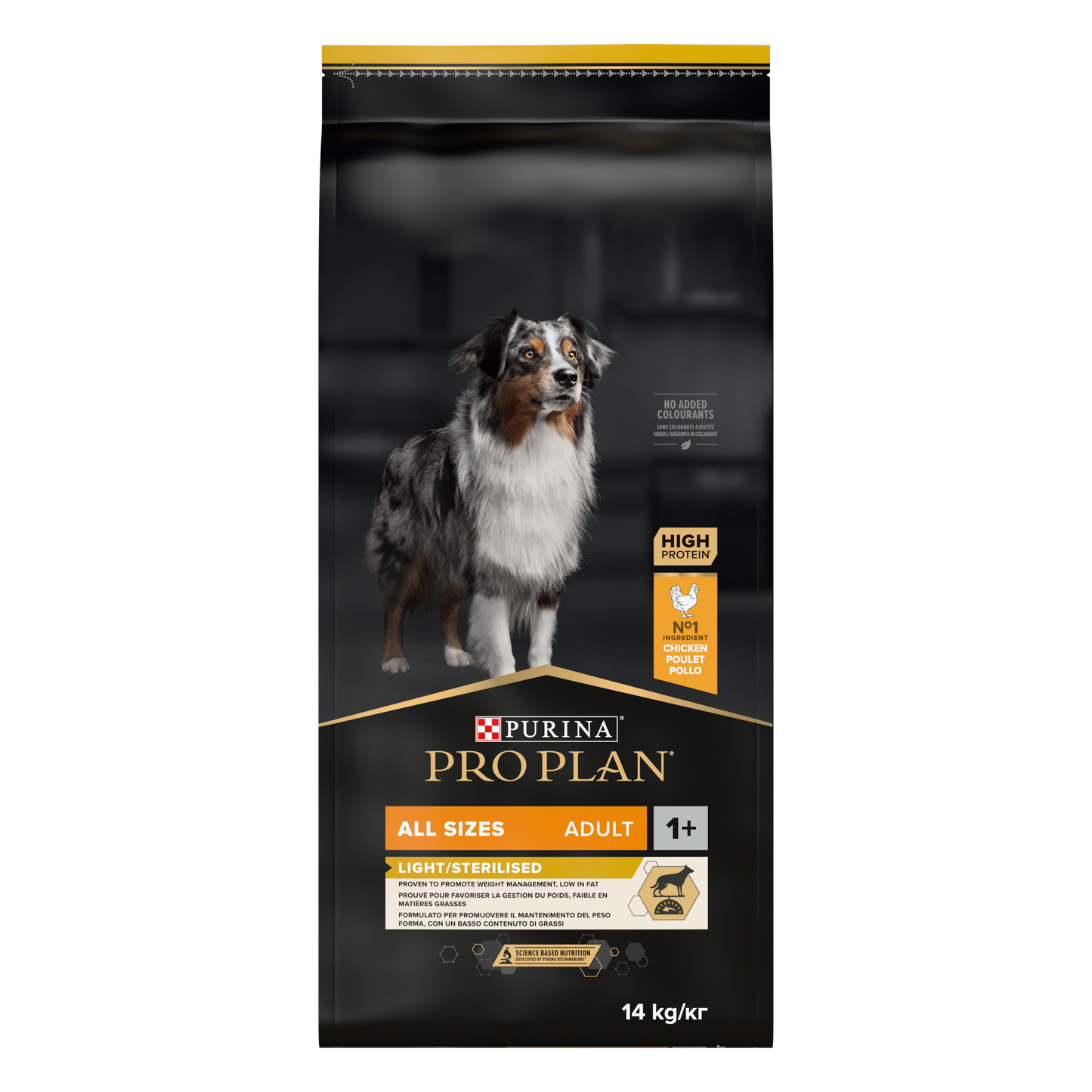 PURINA PRO PLAN All Sizes Adult Dog Light/Sterilised Rikt på Kyckling