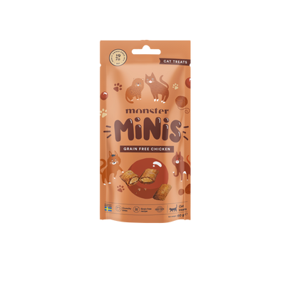 Monster Cat Minis treats Grain Free Chicken