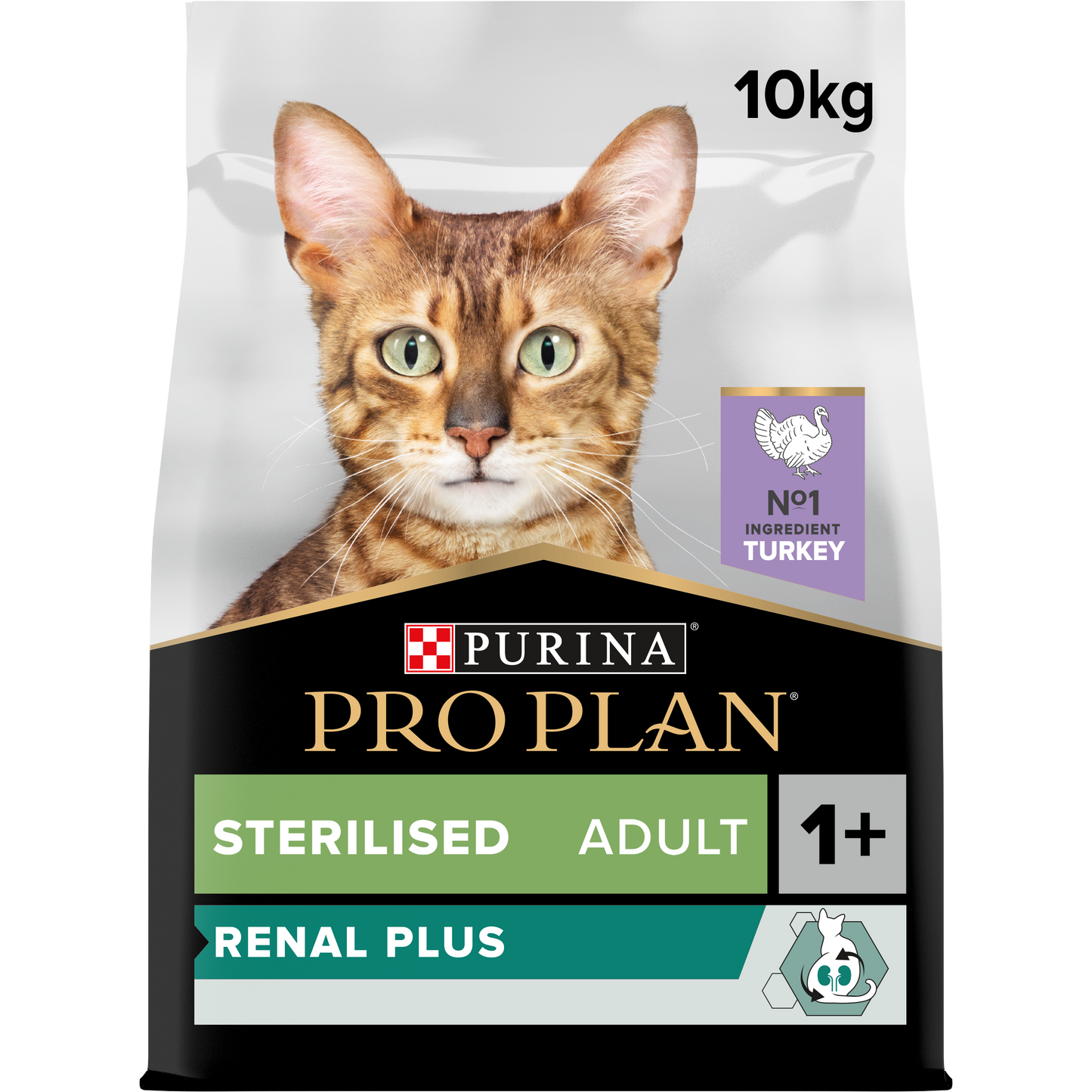 PURINA PRO PLAN Cat STERILISED with RENAL Kalkon