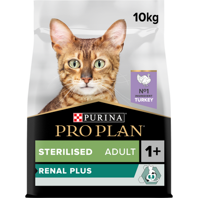 PURINA PRO PLAN Cat STERILISED with RENAL Kalkon