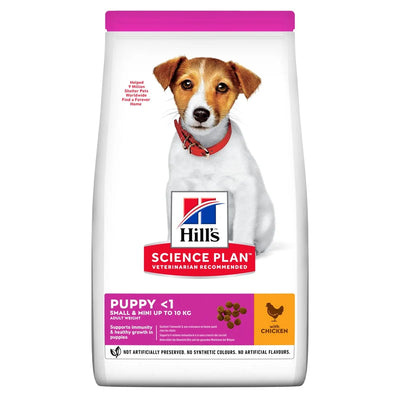 HILL'S SCIENCE PLAN Puppy Small & Miniature torrfoder med kyckling för hund