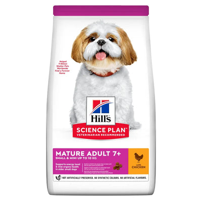 HILL'S SCIENCE PLAN Mature Adult Small & Mini torrfoder med kyckling för hund