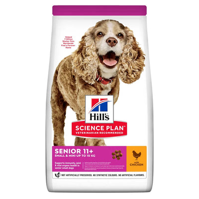 HILL'S SCIENCE PLAN Senior Small & Mini torrfoder med kyckling för hund