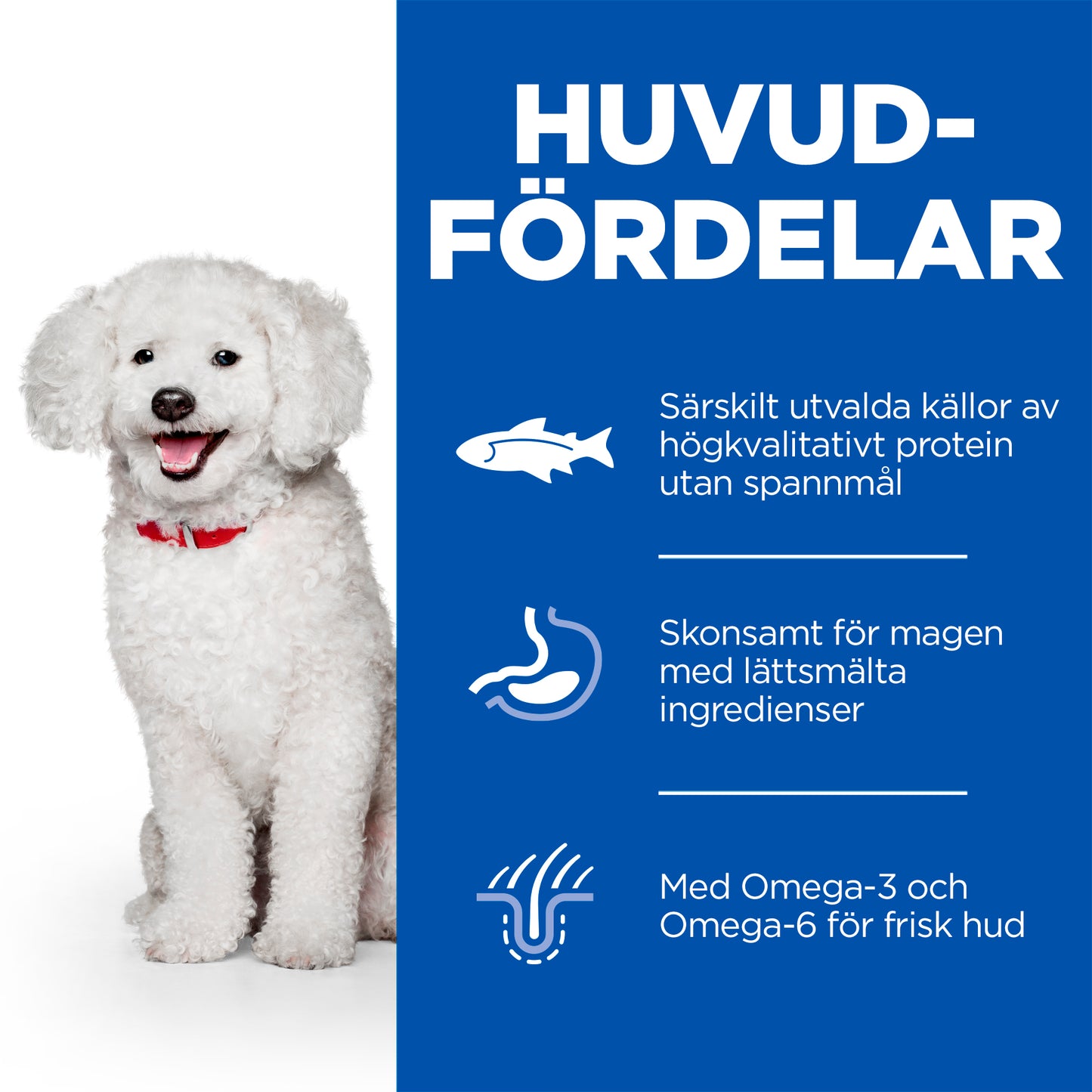 Hill's Science Plan Hypoallergenic Adult Small & Mini hundfoder med lax