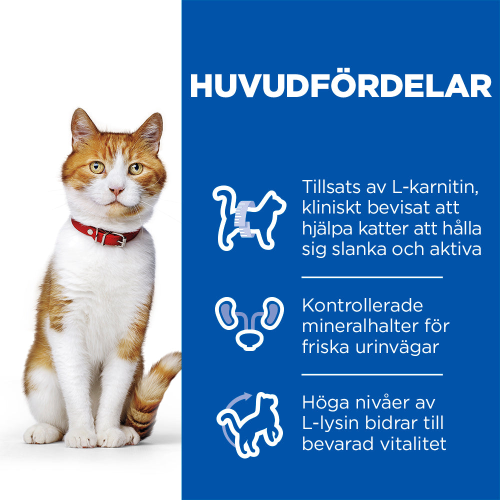 Hill's Science Plan Sterilised Cat torrfoder med lax för fullvuxna katter