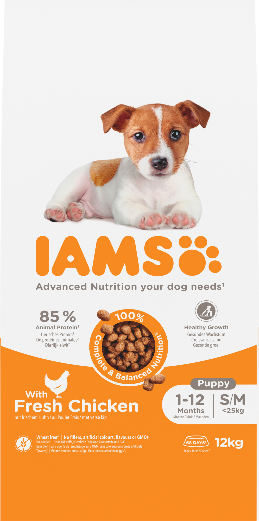 Iams Dog Puppy Small & Medium Chicken