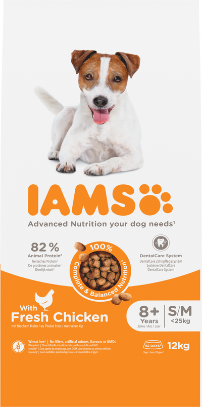 Iams Dog Senior Small & Medium Chicken