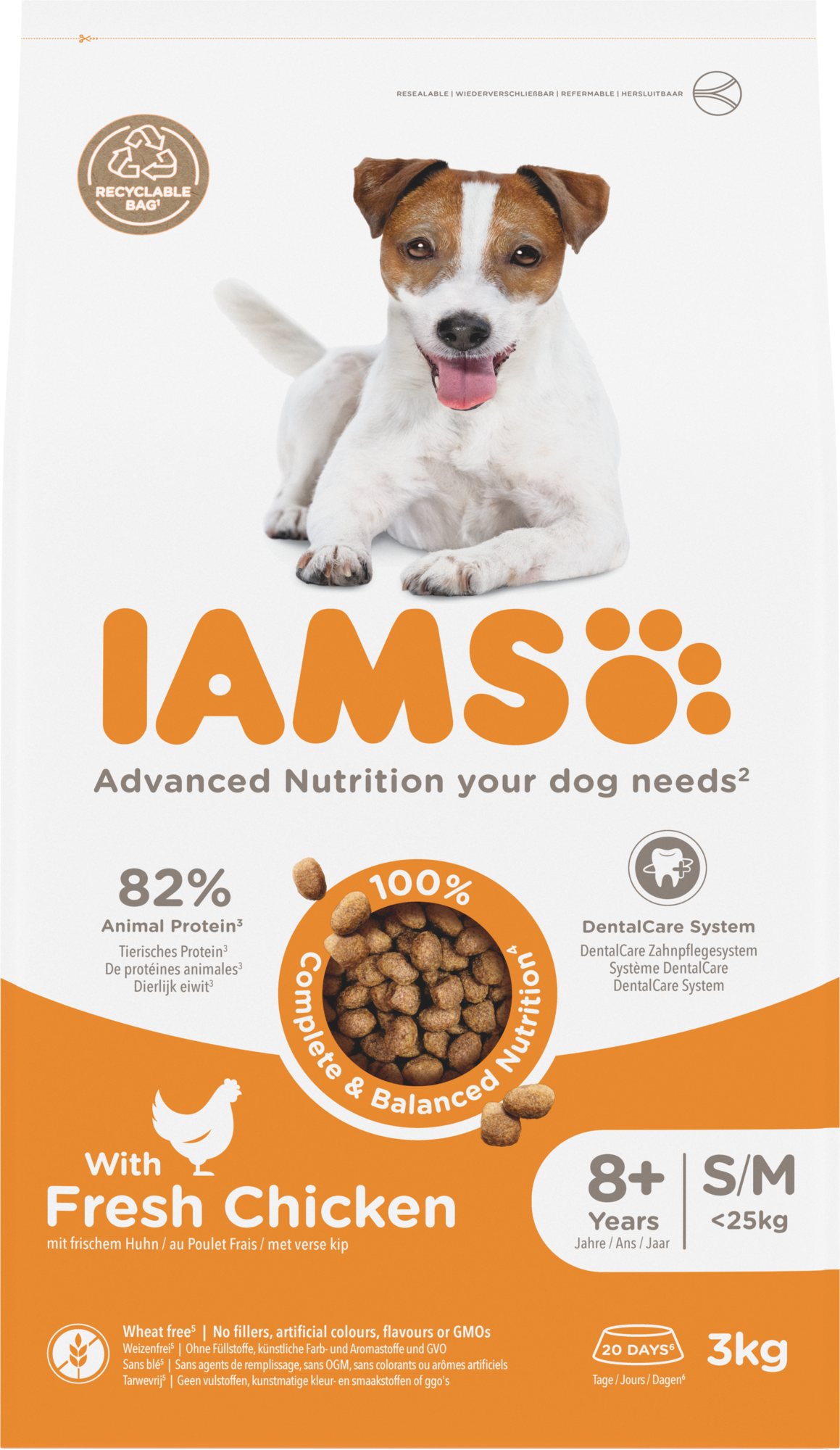 Iams Dog Senior Small & Medium Chicken