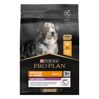 PURINA PRO PLAN Medium & Large Adult Dog 7+ Rikt på kyckling