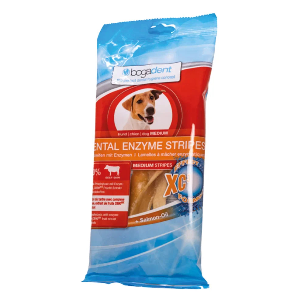 Bogadent Dental Enzyme Stripes Medium Dog