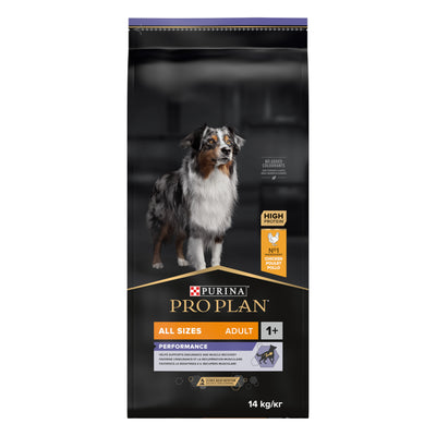 PURINA PRO PLAN All Sizes Adult Dog Performance Rikt på kyckling