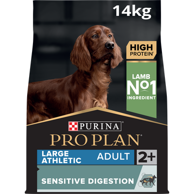 PURINA PRO PLAN Large Adult Athletic Dog Sensitive Digestion Rikt på Lamm