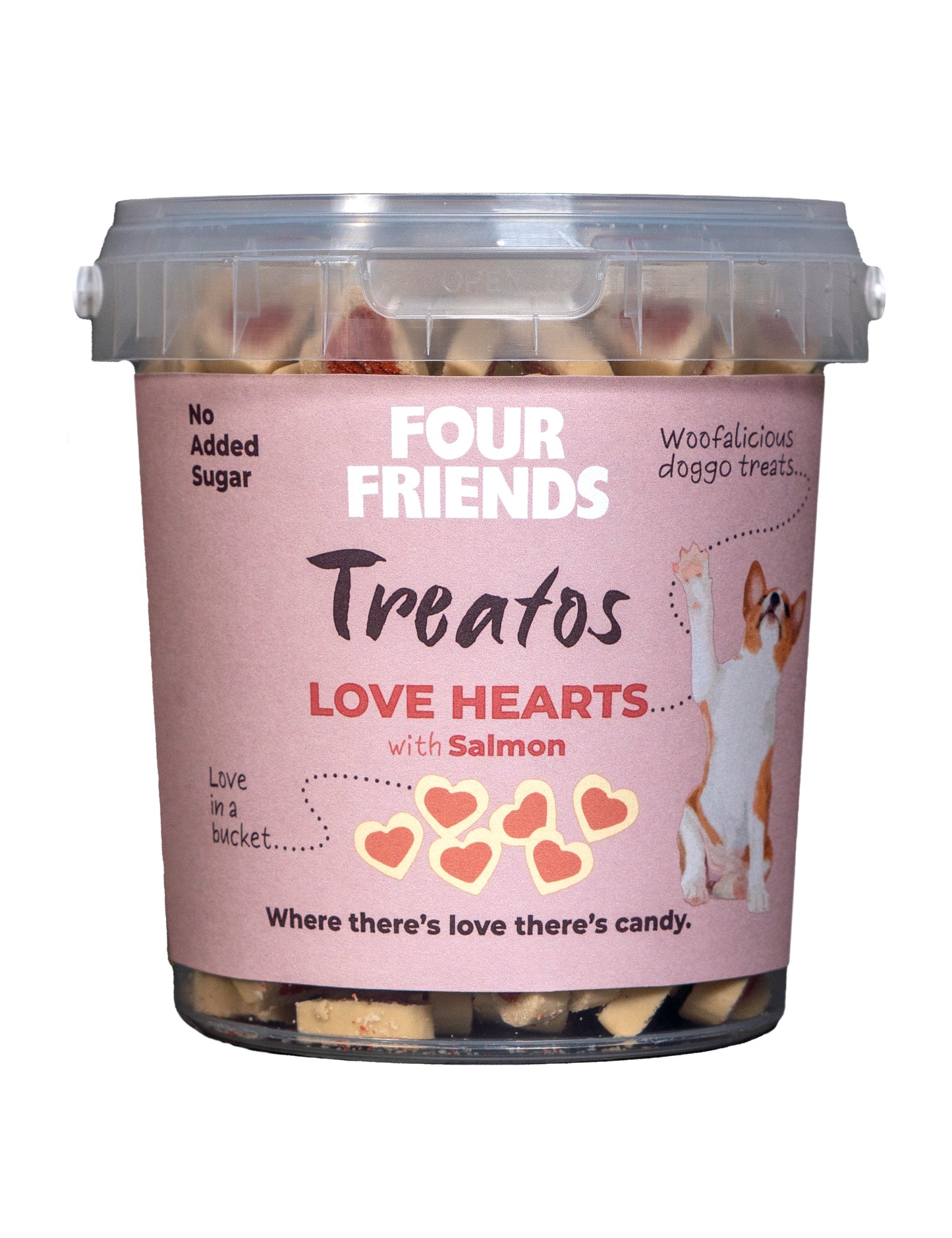 FourFriends Treatos Love Hearts