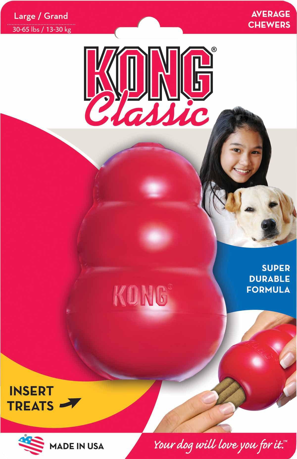 KONG KONG CLASSIC RÖD L 11x7x7CM