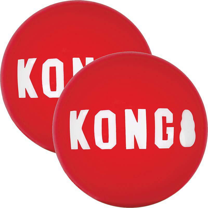 KONG KONG SIGNATURE BALLMEDIUM 2-PACK 6CM