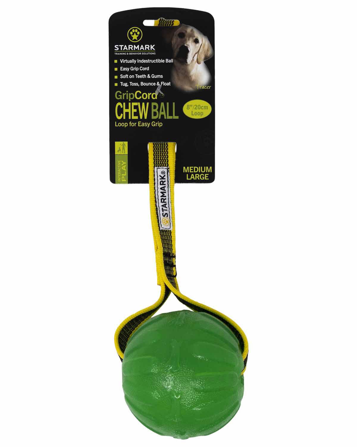 STARMARK STARMARK GRIPCORD CHEW BALL LOOP M/L 8x8,5x32CM