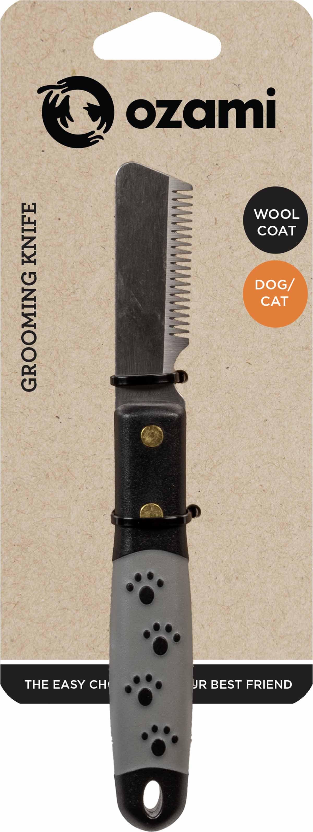 OZAMI GROOMING KNIFE 17x2x1,6CM