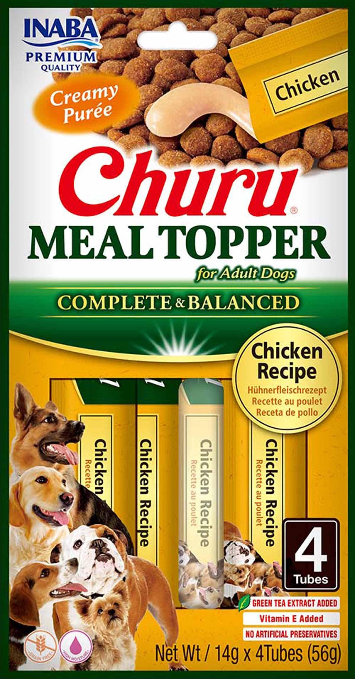 CHURU CHURU DOG MEAL TOPPER CHICKEN 4ST