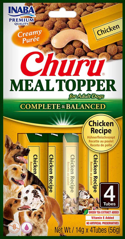 CHURU CHURU DOG MEAL TOPPER CHICKEN 4ST