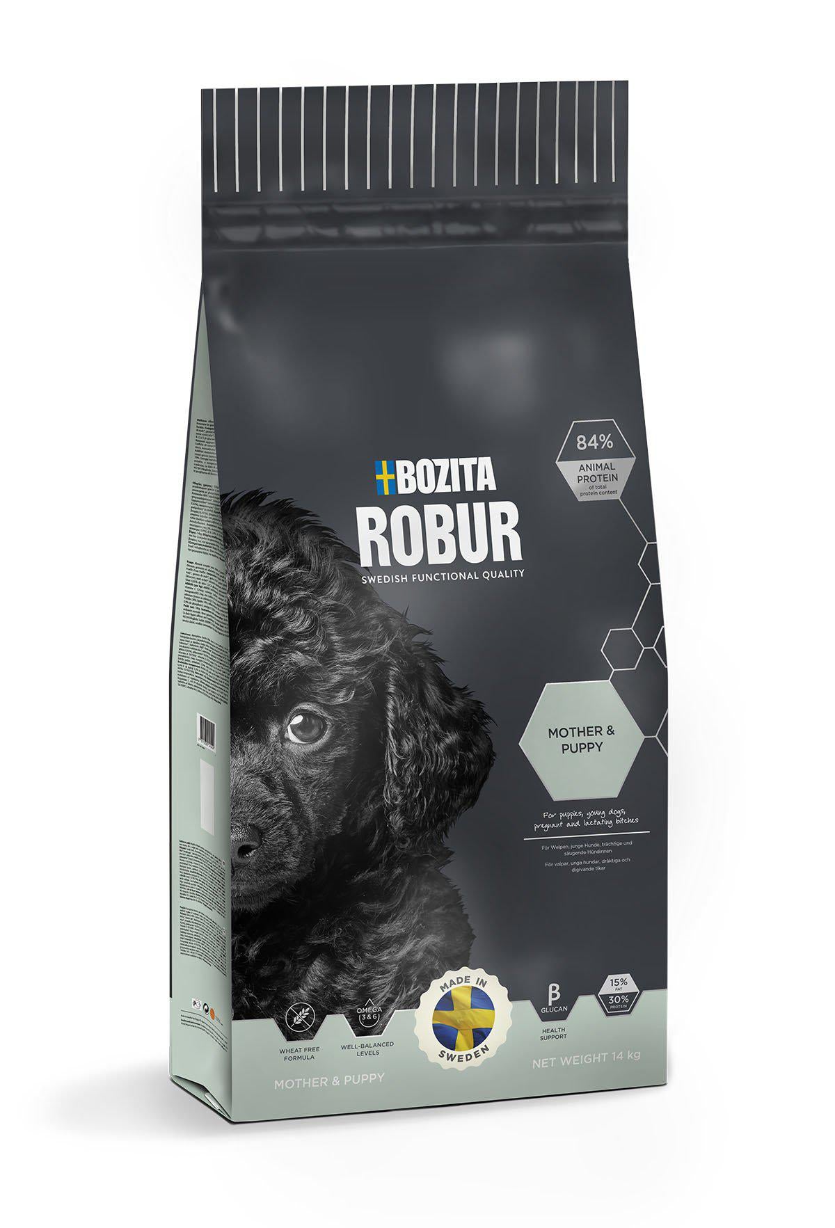 BOZITA ROBUR MOTHER & PUPPY 14KG