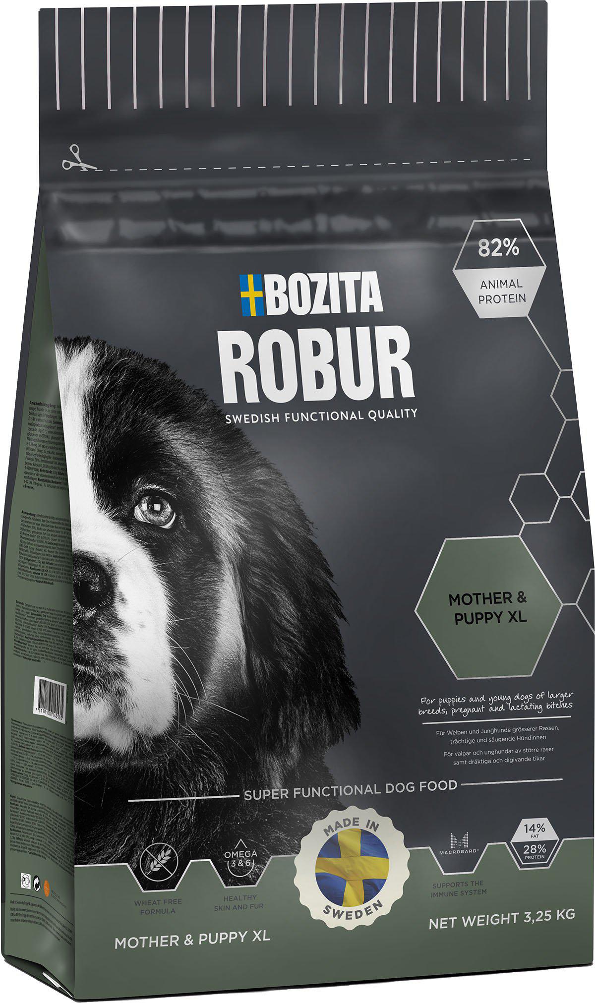 BOZITA ROBUR MOTHER & PUPPY XL 3.25KG