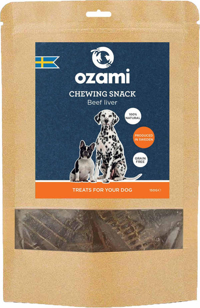 OZAMI HUND OZAMI PREMIUM BEEF LIVER 150G