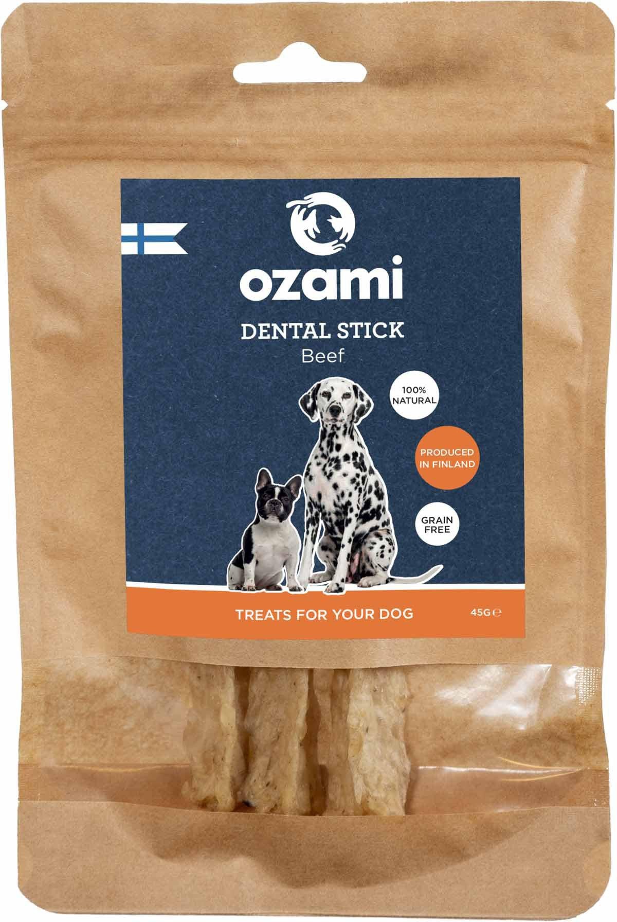 OZAMI HUND OZAMI PREMIUM DENTAL STICK 3-PACK 15CM