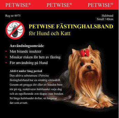 PETWISE/HORSEWISE PETWISE FÄSTINGHALSBAND FÖR HUND SMALL <40CM