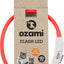 OZAMI HALSBAND FLASH LED RÖD 35CM