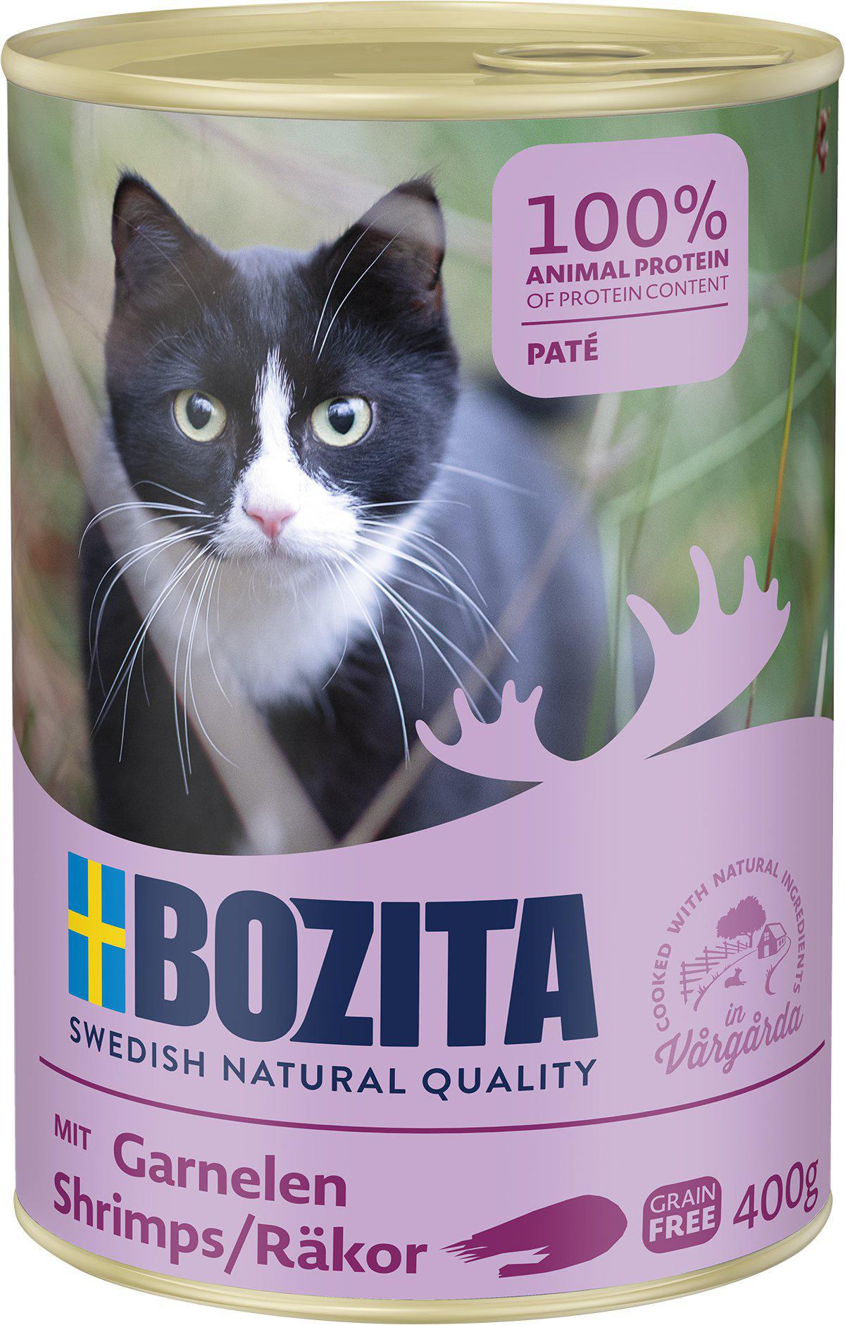 BOZITA BOZITA FELINE PATÉ 400GR RÄKA