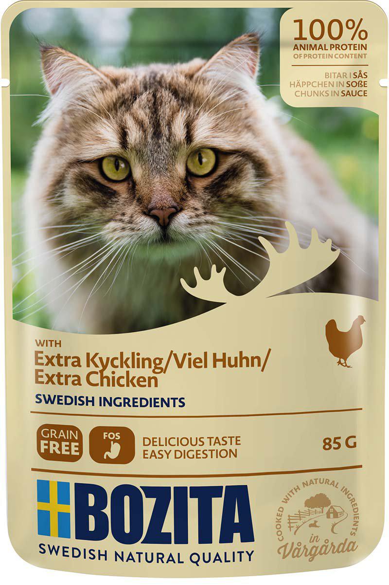 BOZITA BOZITA FELINE EXTRAKYCKLING I SÅS POUCH85GR