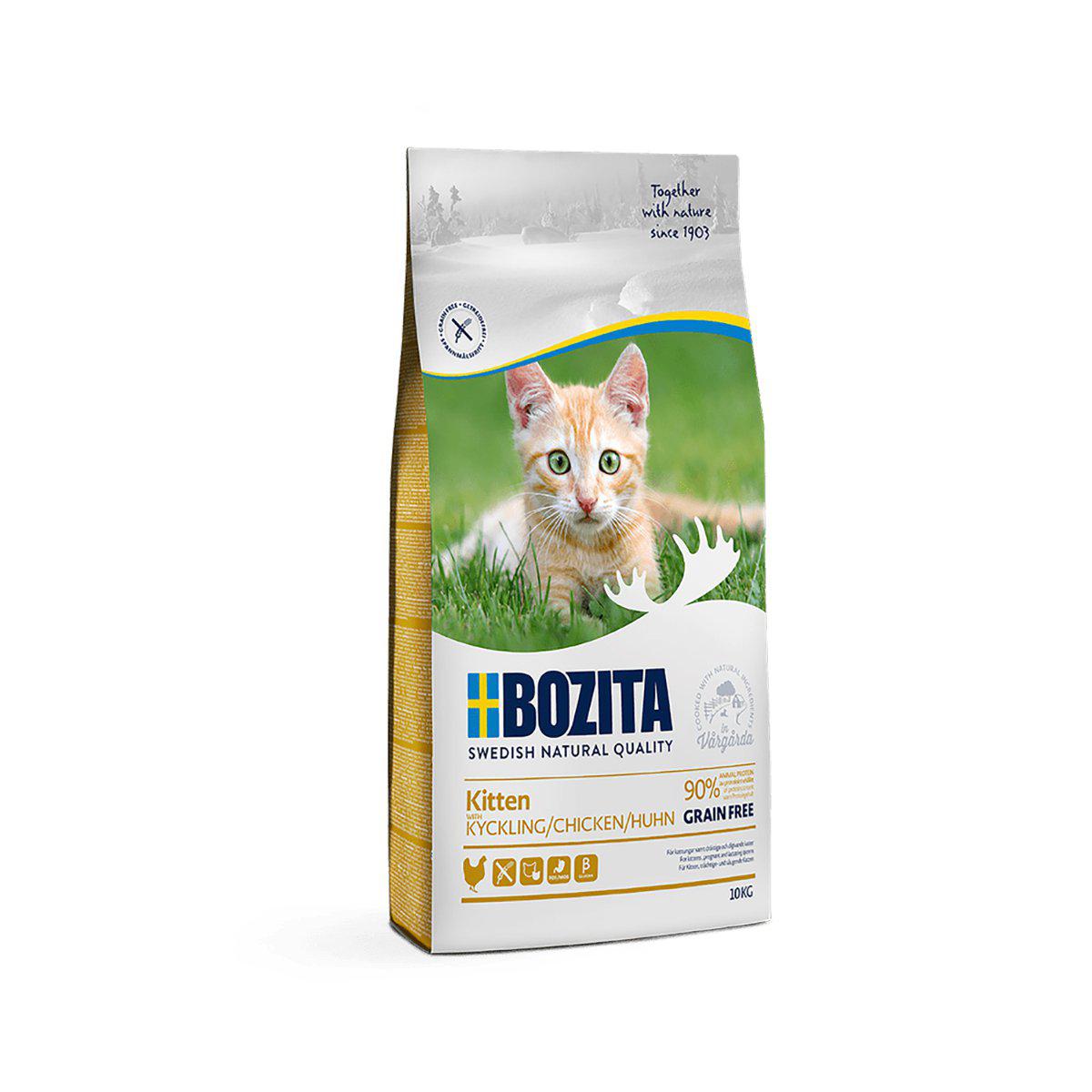 BOZITA BOZITA KITTEN GRAINFREE CHICKEN 10KG