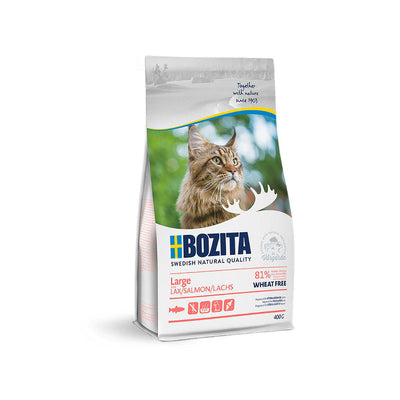 BOZITA BOZITA LARGE WHEAT FREE SALMON 400GR