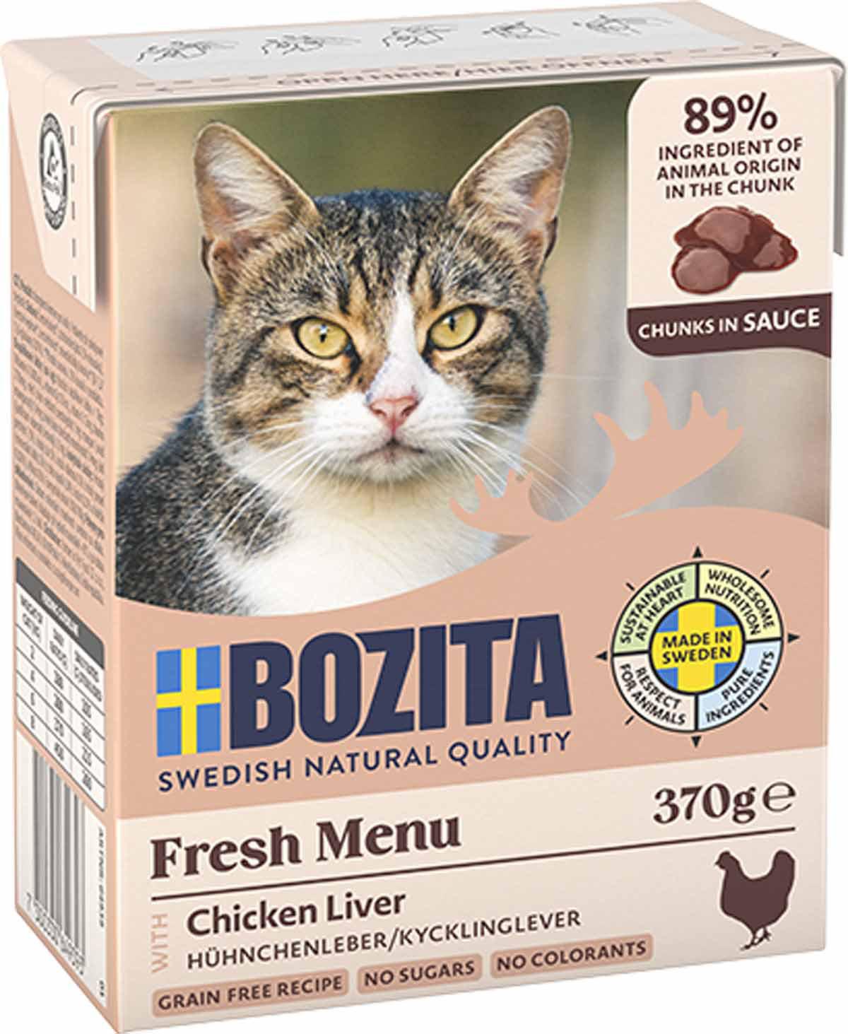 BOZITA BOZITA CAT CHICKEN LIVER IN SAUCE 370G