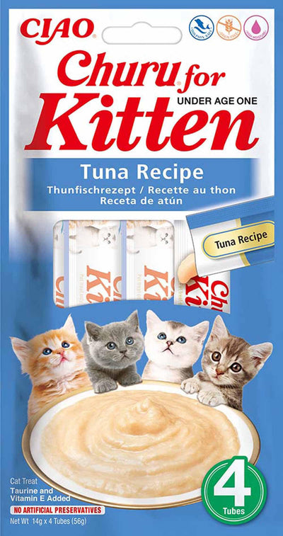 CHURU CHURU KITTEN TUNA 4ST UNDER AGE 1