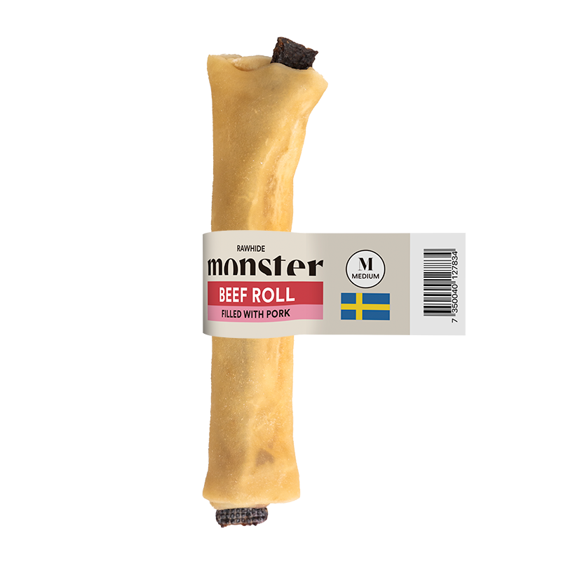 Monster Rawhide Beef Filled Pork Medium