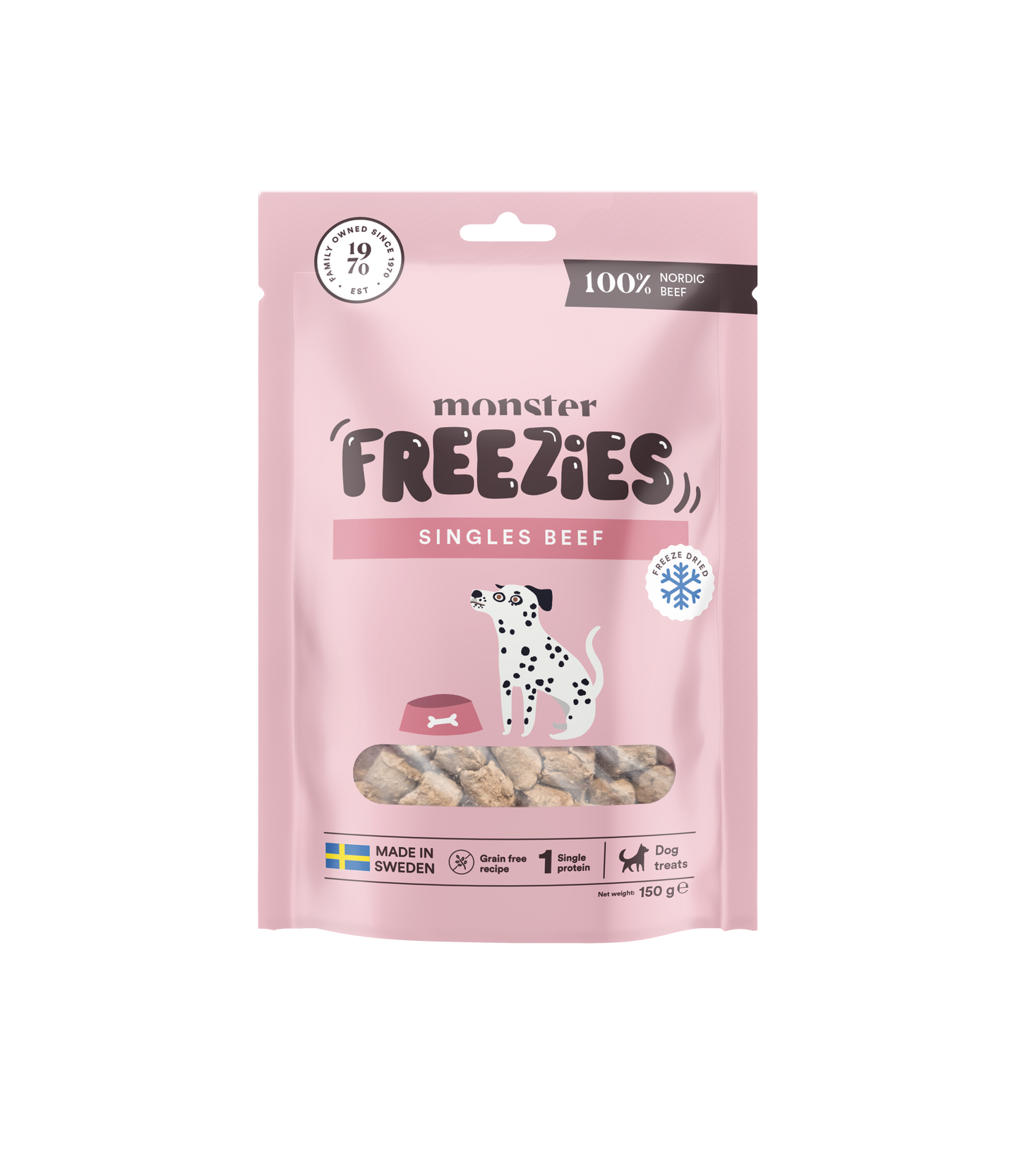 Monster Dog Treats Freeze Dried Beef