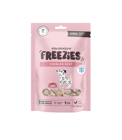 Monster Dog Treats Freeze Dried Beef