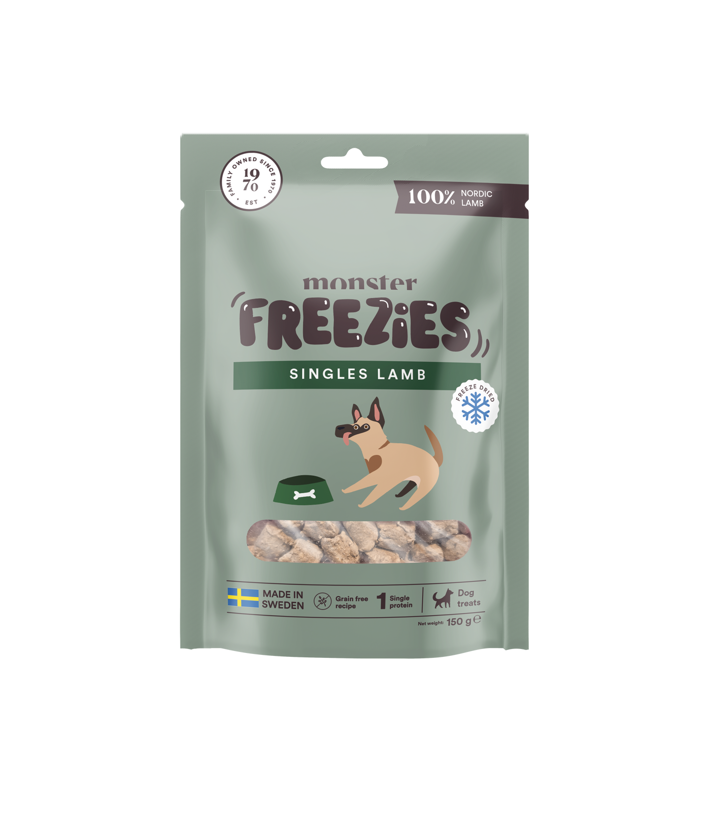 Monster Dog Treats Freeze Dried Lamb