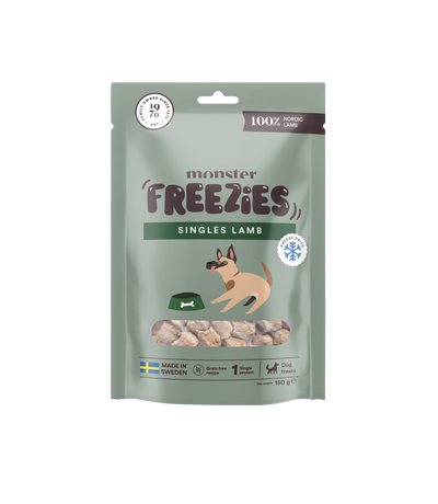 Monster Dog Treats Freeze Dried Lamb