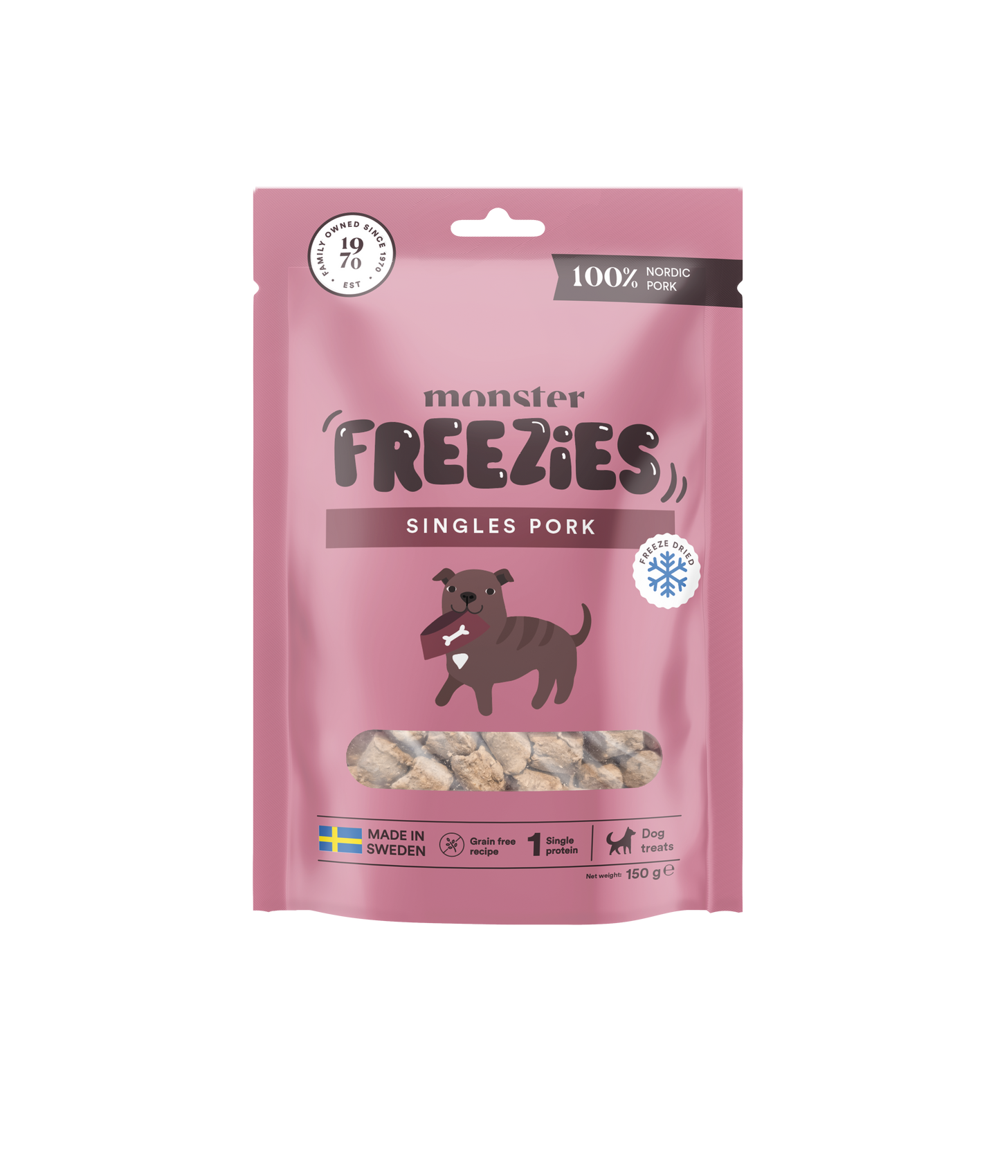 Monster Dog Treats Freeze Dried Pork