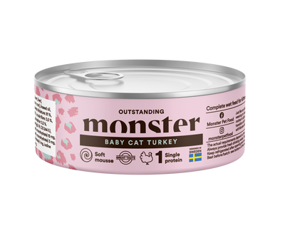 Monster Cat Baby Mousse Can