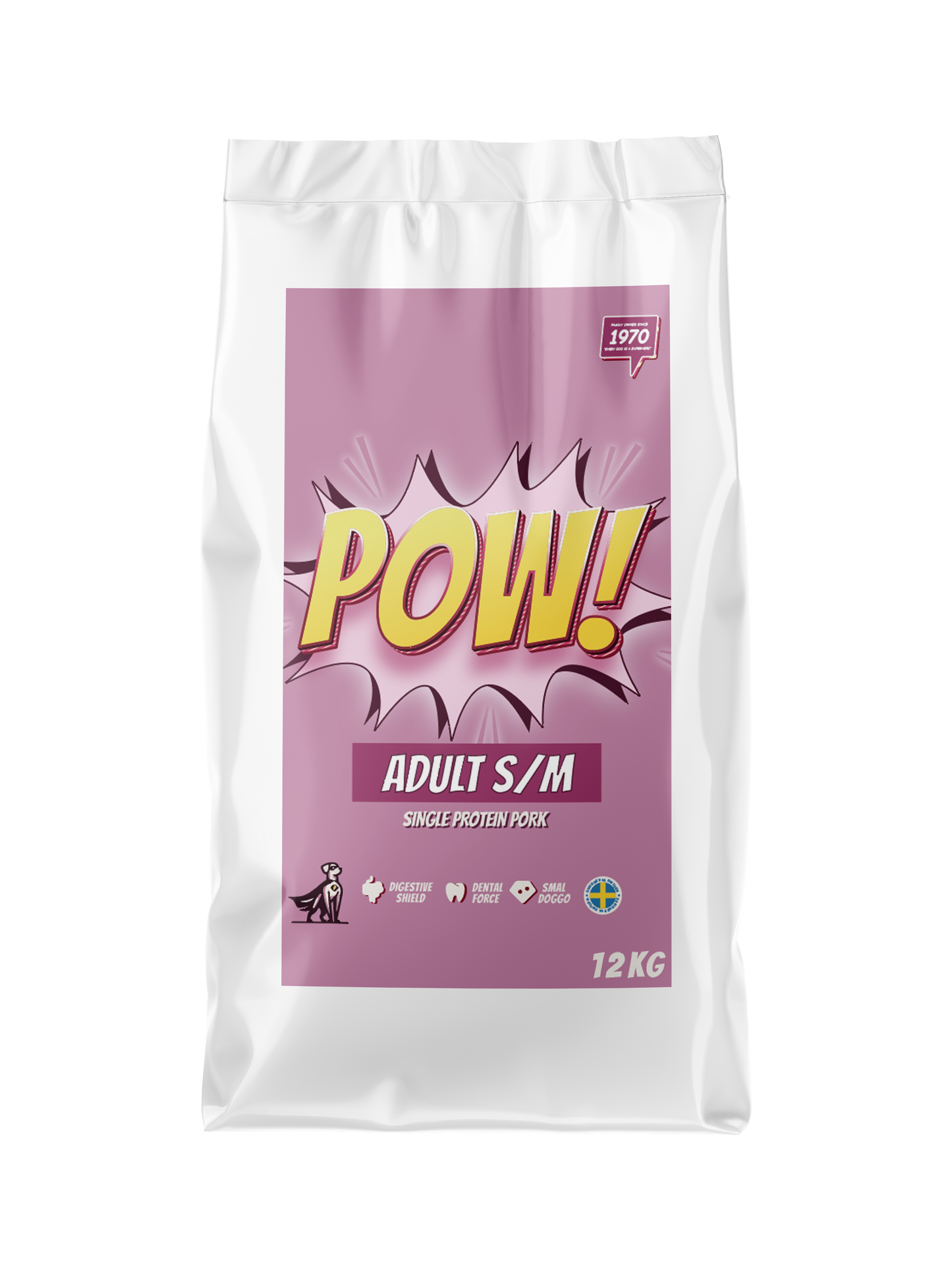 POW! Dog Adult Small / Medium Pork