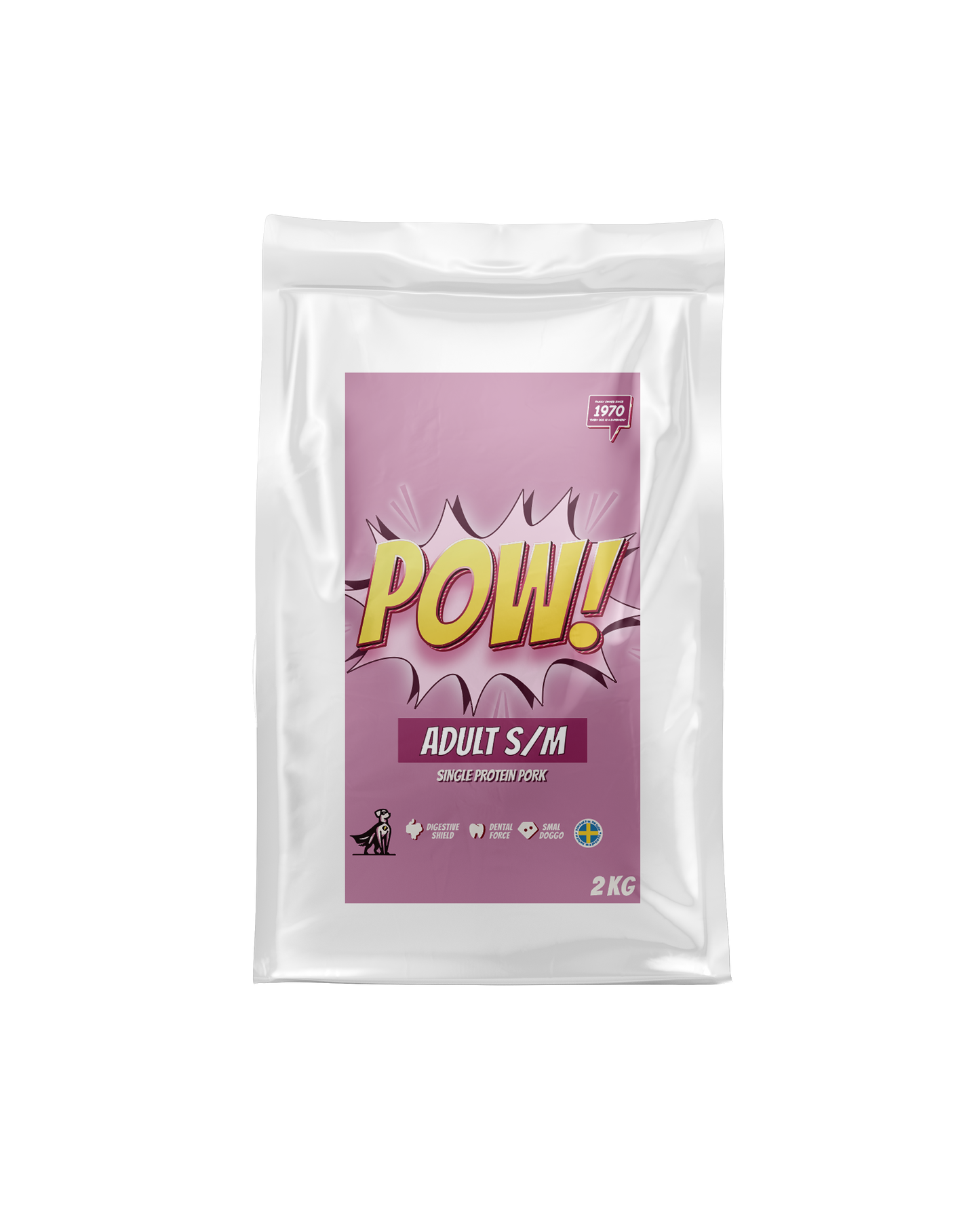 POW! Dog Adult Small / Medium Pork